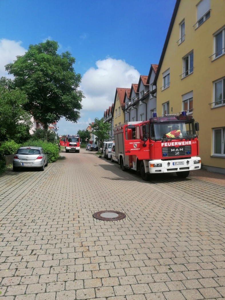 Schweres Unwetter in Speichersdorf