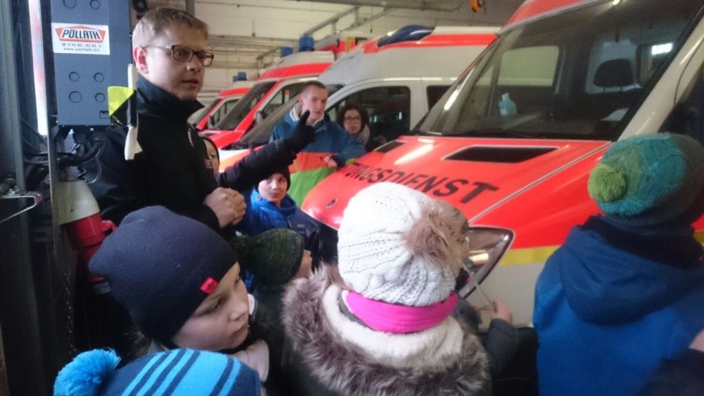 Kinderfeuerwehr Besuch in der ILS am 07.01.2017