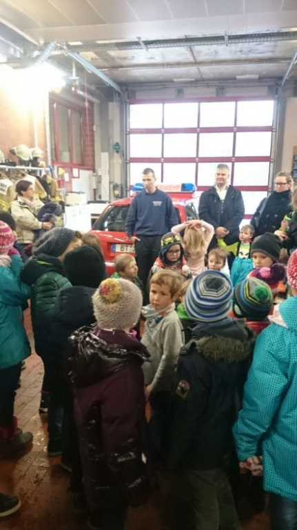 Kinderfeuerwehr Besuch in der ILS am 07.01.2017