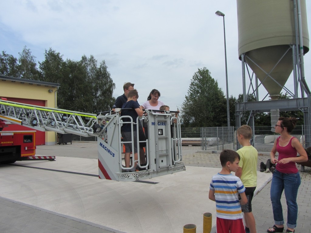 Kinderfeuerwehr am 03.09.16 zum Thema Rettung aus Höhen