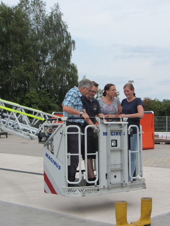 Kinderfeuerwehr am 03.09.16 zum Thema Rettung aus Höhen